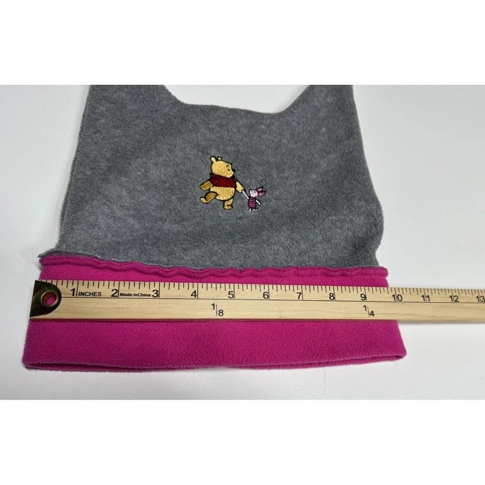 Vintage Winnie the Pooh Fleece Hat Size 4-14x Embroidered Piglet Pooh